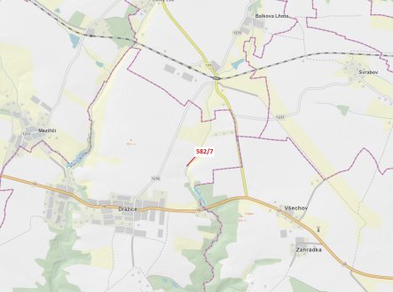 Prodej pozemku, les, 316 m²
