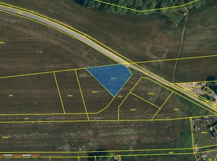 Prodej pozemku, zemědělská půda, 952 m²