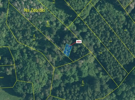 Prodej pozemku, les, 90 m²