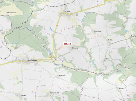 Prodej pozemku, les, 21 m²