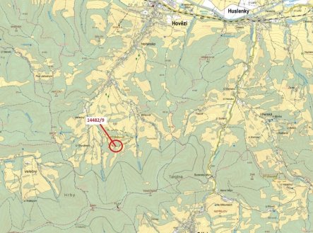 Prodej pozemku, les, 281 m²