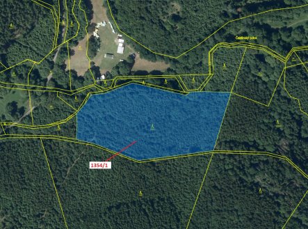 Prodej pozemku, les, 13 976 m²