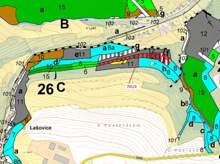 Prodej pozemku, les, 10 260 m²