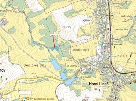 Prodej pozemku, les, 15 135 m²