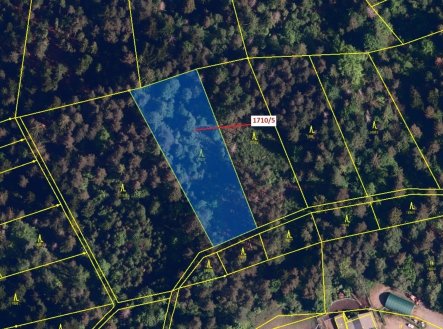 Prodej pozemku, les, 3 528 m²