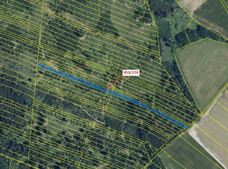 Prodej pozemku, les, 6 275 m²