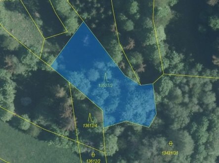 Prodej pozemku, les, 1 230 m²