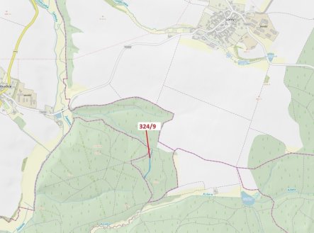 Prodej pozemku, les, 1 978 m² obrázek