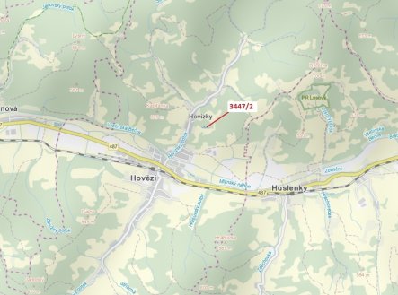 Prodej pozemku, les, 550 m²