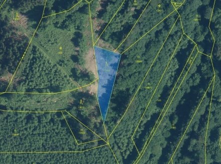 Prodej pozemku, les, 910 m²
