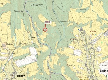 Prodej pozemku, les, 281 m²