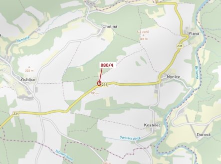 Prodej pozemku, les, 130 m²