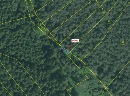 Prodej pozemku, les, 32 m²