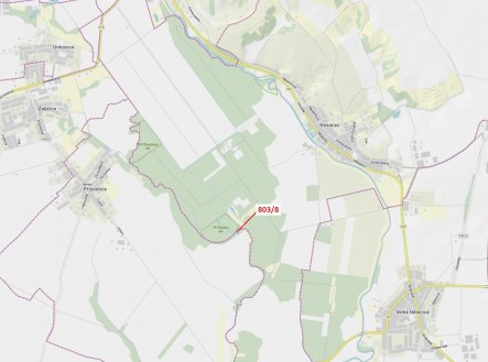 Prodej pozemku, les, 574 m²
