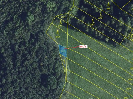 Prodej pozemku, les, 92 m²