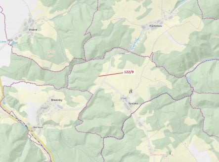 Prodej pozemku, les, 20 m²