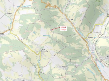 Prodej pozemku, les, 4 514 m² obrázek