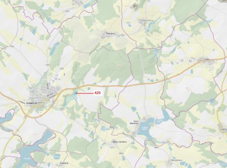 Prodej pozemku, les, 7 499 m²