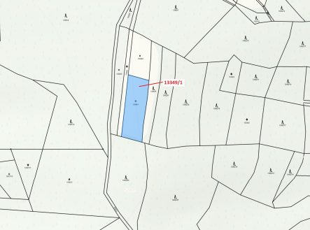 Prodej pozemku, trvalý travní porost, 1 868 m²