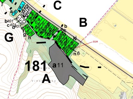 Prodej pozemku, les, 380 m²