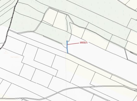Prodej pozemku, zemědělská půda, 318 m²