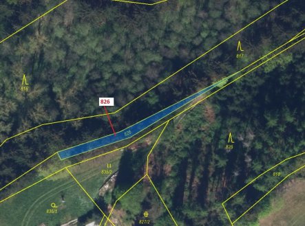 Prodej pozemku, les, 248 m²