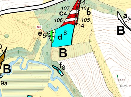 Prodej pozemku, les, 140 m²