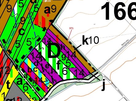 Prodej pozemku, les, 2 175 m²