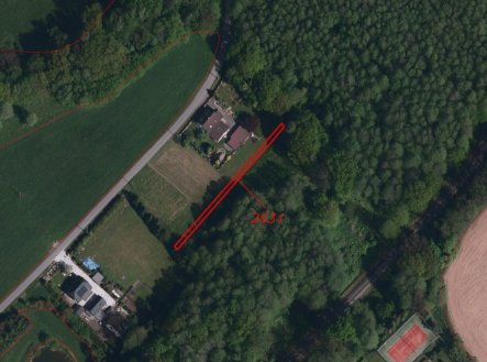 Prodej pozemku, trvalý travní porost, 225 m²