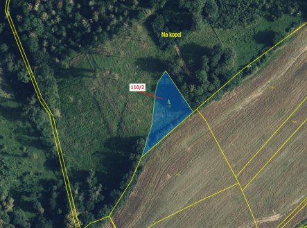 Prodej pozemku, les, 1 576 m²