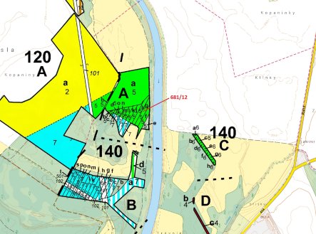 Prodej pozemku, les, 1 519 m²