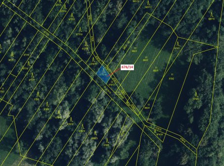 Prodej pozemku, les, 121 m²