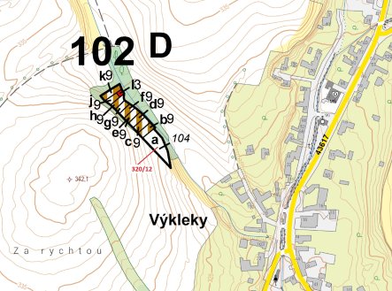 Prodej pozemku, les, 1 024 m²