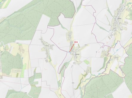 Prodej pozemku, les, 673 m² obrázek
