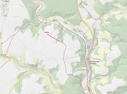 Prodej pozemku, les, 212 m²