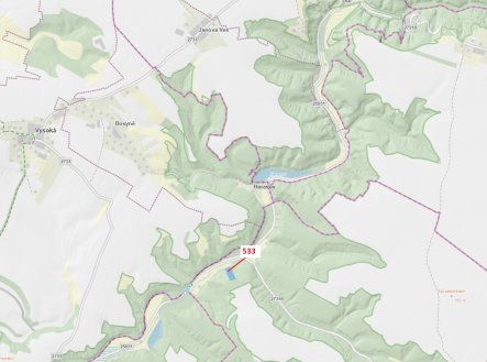 Prodej pozemku, les, 6 701 m² obrázek