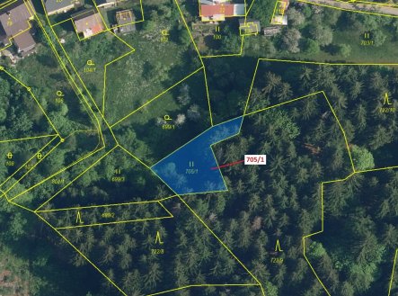Prodej pozemku, trvalý travní porost, 438 m²