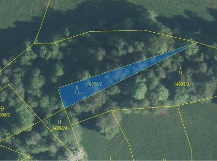 Prodej pozemku, les, 330 m²