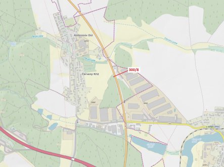 Prodej pozemku, les, 94 m²