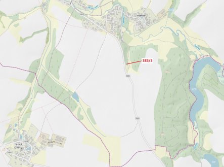 Prodej pozemku, les, 20 m²
