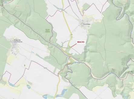Prodej pozemku, les, 11 m²