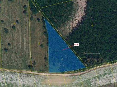 Prodej pozemku, les, 4 862 m²