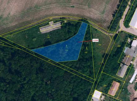 Prodej pozemku, les, 1 903 m²
