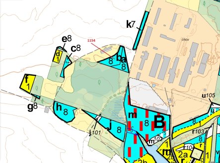 Prodej pozemku, les, 1 903 m²