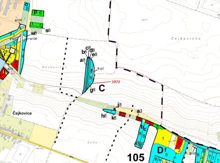 Prodej pozemku, les, 591 m²