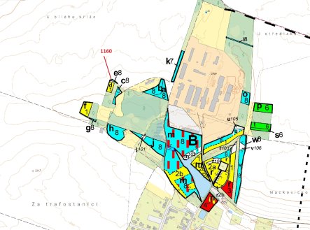 Prodej pozemku, les, 126 m²
