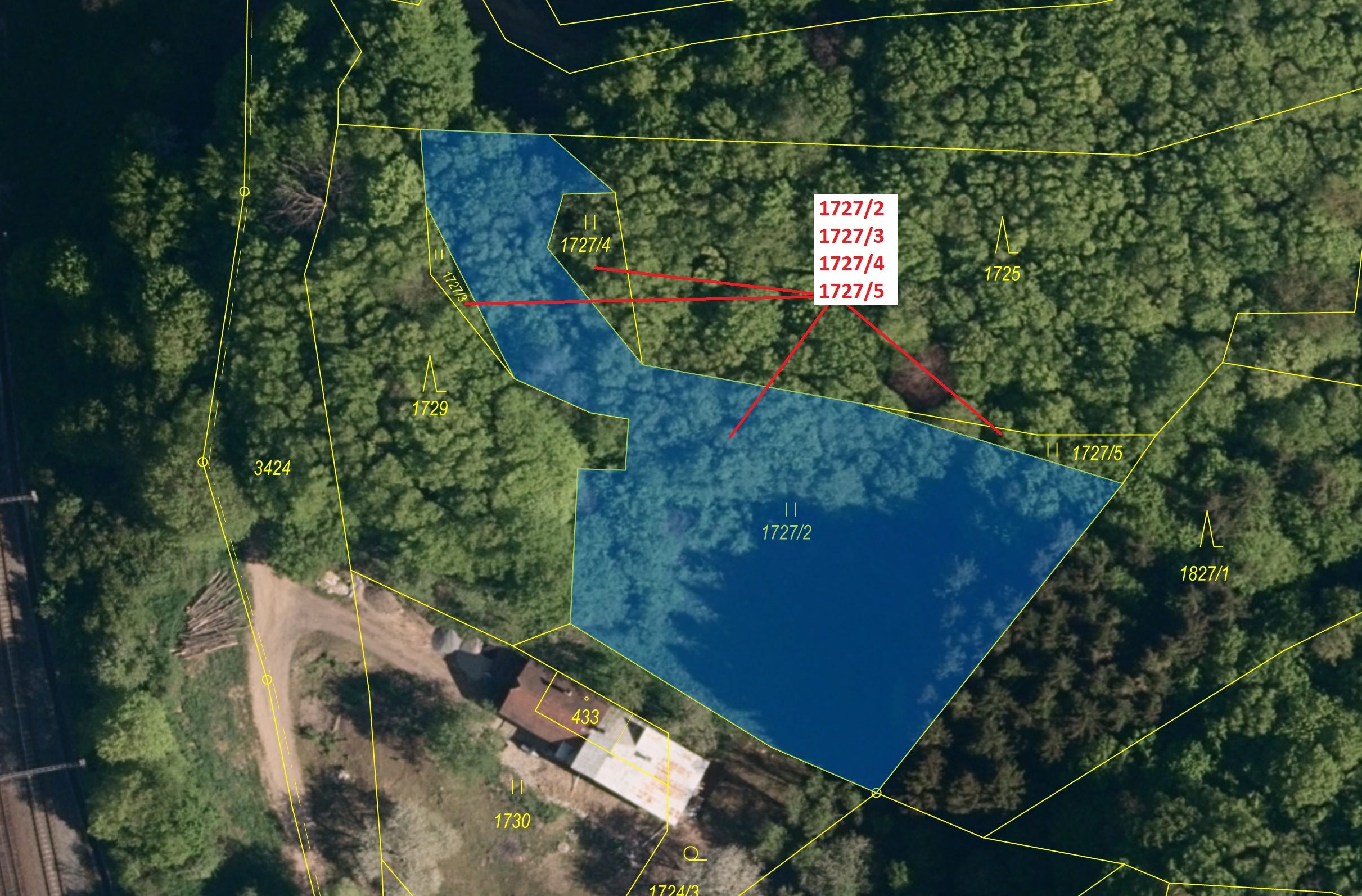 Trvalý travní porost o výměře 2295 m2, podíl 1/1, katastrální území Valašská Polanka, obec Valašská 