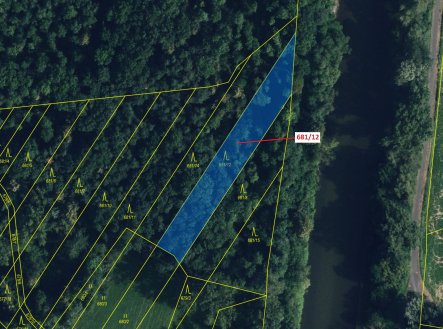 Prodej pozemku, les, 1 519 m²