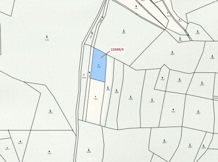Prodej - pozemek, trvalý travní porost, 1 222 m²