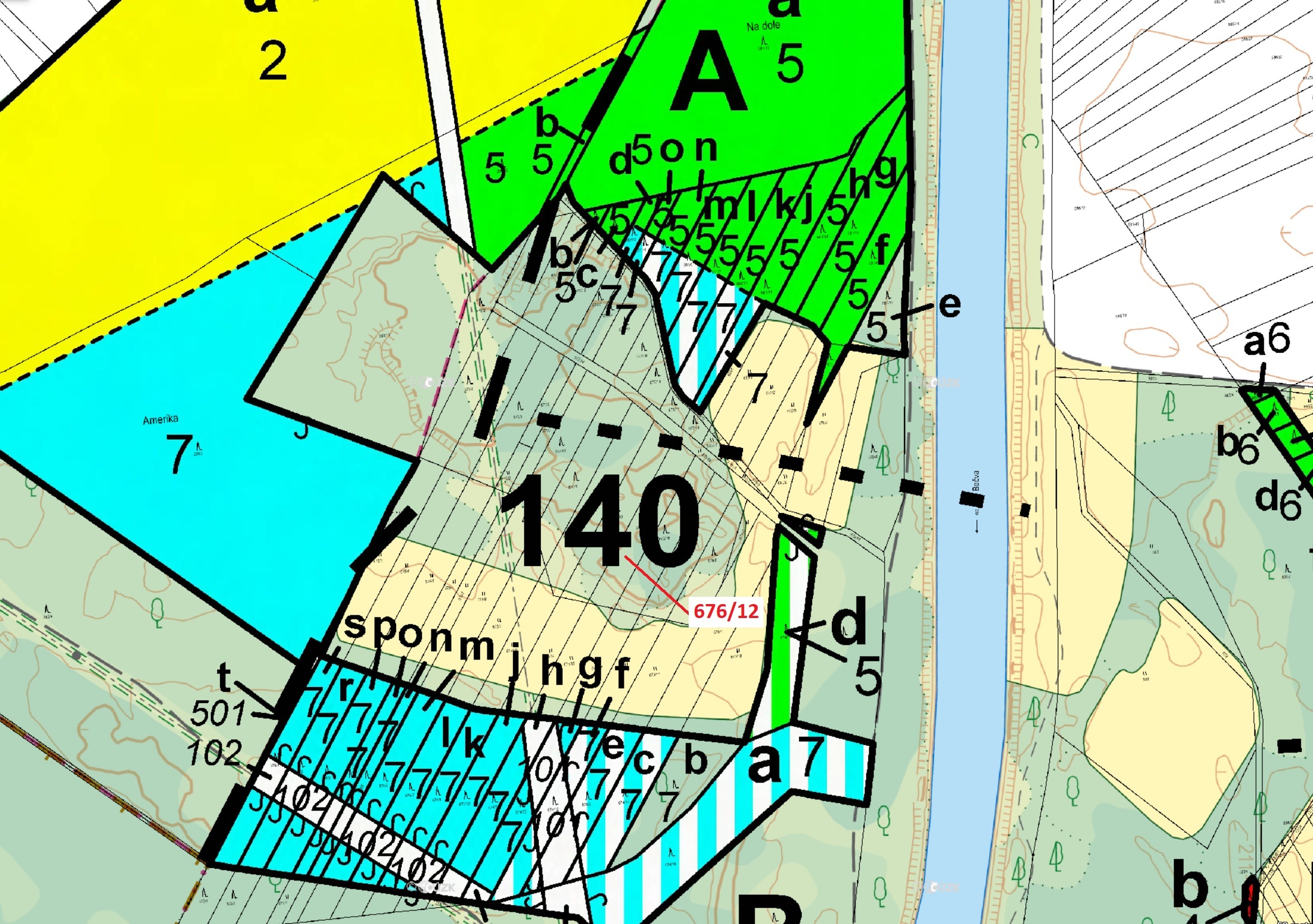 Lesní pozemek o výměře 1145 m2, podíl 1/1, katastrální území Kozlovice u Přerova, obec Přerov, obec 